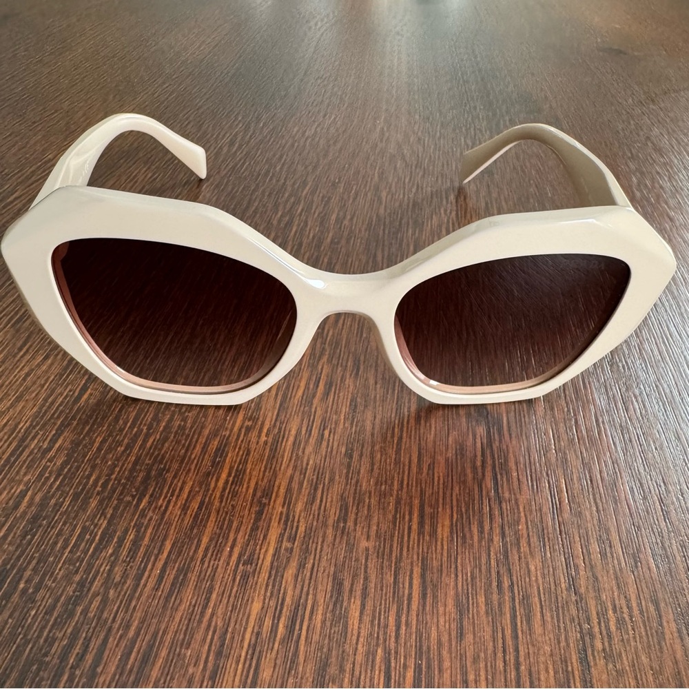 PRADA Sunglasses SPR 16W Beige - Picture 4 of 10